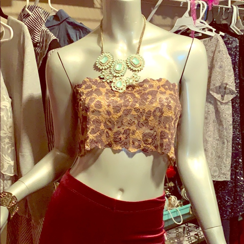 🔥Lace layering Bandeau L
